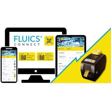 FLUICS CONNECT Sample & Inventory tracking FLUICS Connect FLUICS