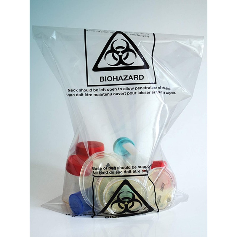 Corning Biohazard Autoclave Bag 3L Autoclave Bags Corning