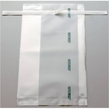 Sterile sample bags 7.0 X 15.0 with closure, Printed Sterile Sample Bags LABPLAS