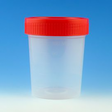 Non-Sterile specimen container, 4oz/120ml Specimen Container Globe Scientific