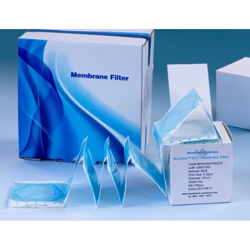 Membrane filters, .45um, 47mm Water Testing Membrane Solutions Membrane filters, .45um, 47mm Water Testing Membrane Solutions