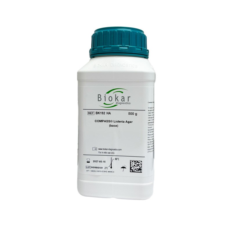 Compass Listeria Chromogenic Media Biokar