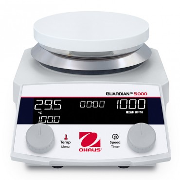 Guardian™ 5000 Hotplate Stirrers Hotplates & Stirrers OHAUS Guardian™ 5000 Hotplate Stirrers Hotplates & Stirrers OHAUS