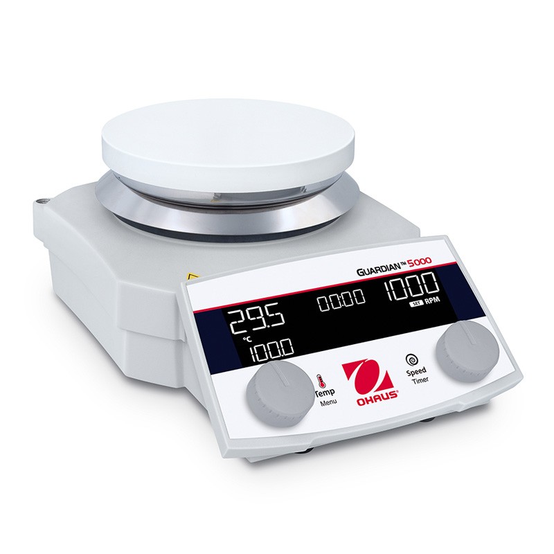 Guardian™ 5000 Hotplate Stirrers Hotplates & Stirrers OHAUS Guardian™ 5000 Hotplate Stirrers Hotplates & Stirrers OHAUS