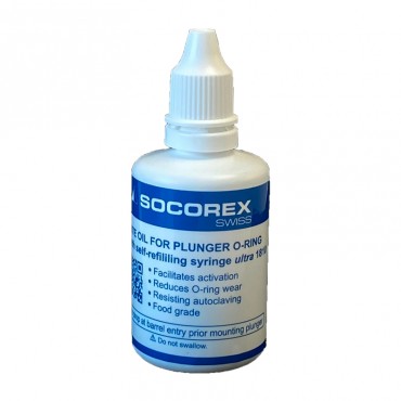 Huile blanche pour le joint...