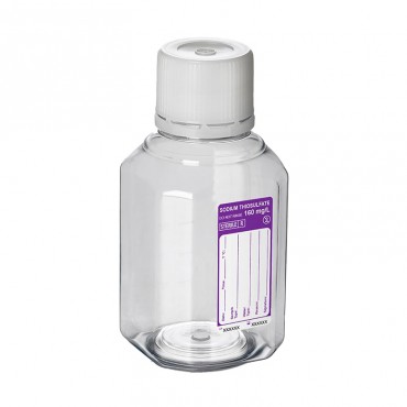 Water sampling bottle, 250ml with thiosulfate
