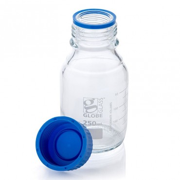 Glass Media Bottle Storage Bottles Globe Scientific