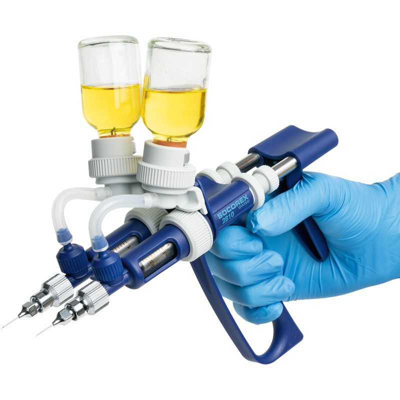 Ultra 2810 light Twin syringe Injection syringes SOCOREX