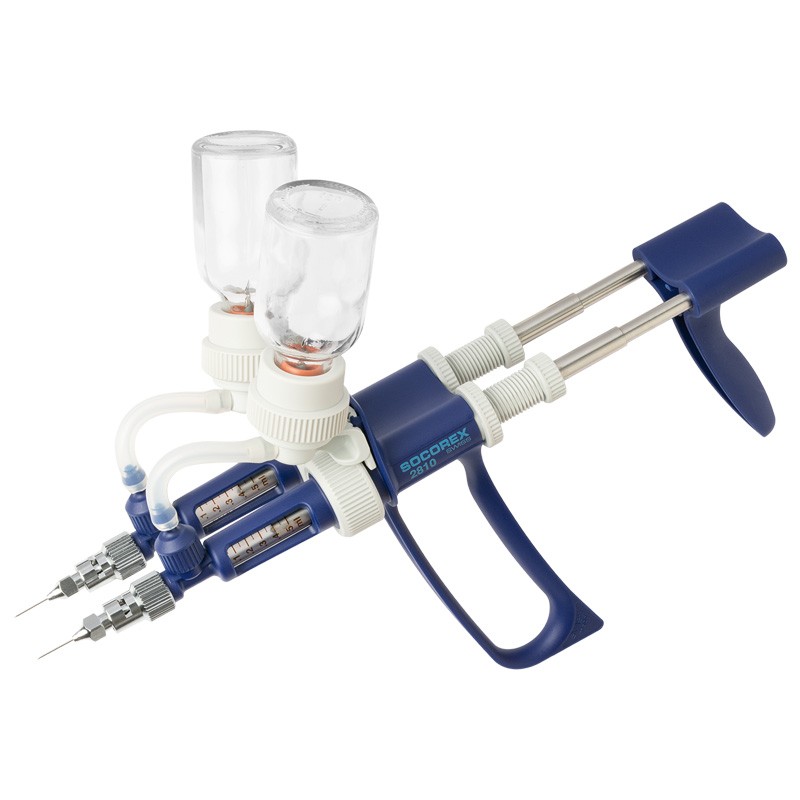 Ultra 2810 light Twin syringe Injection syringes SOCOREX