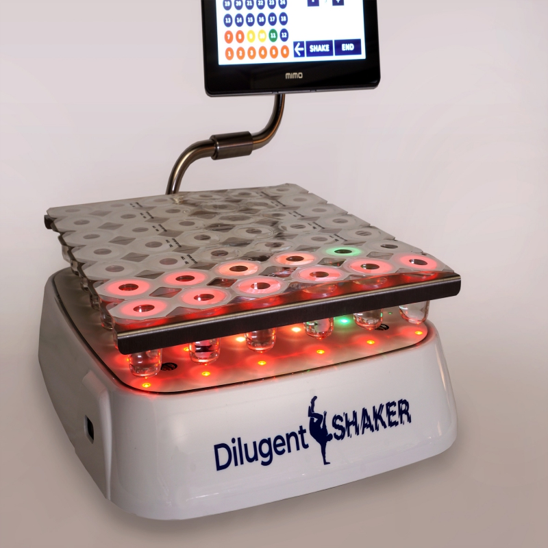 DilugentÂ® Shaker DilucupÂ® for Serial Dilution Lab Robot