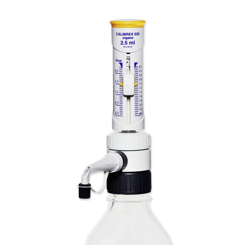 Calibex Organo Bottle-Top Dispensers 525 Bottle-Top Dispensers SOCOREX