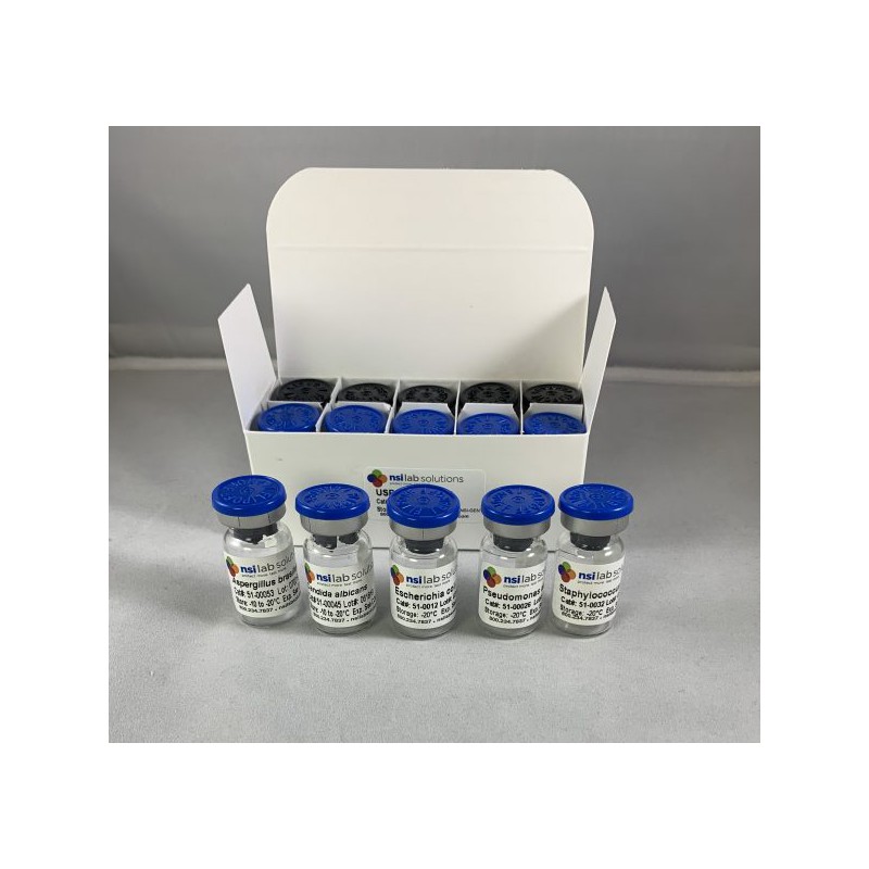 MicroMix Pharma USP51 Kit (5 strains) Reference Material for Pharma (USP 51) NSI