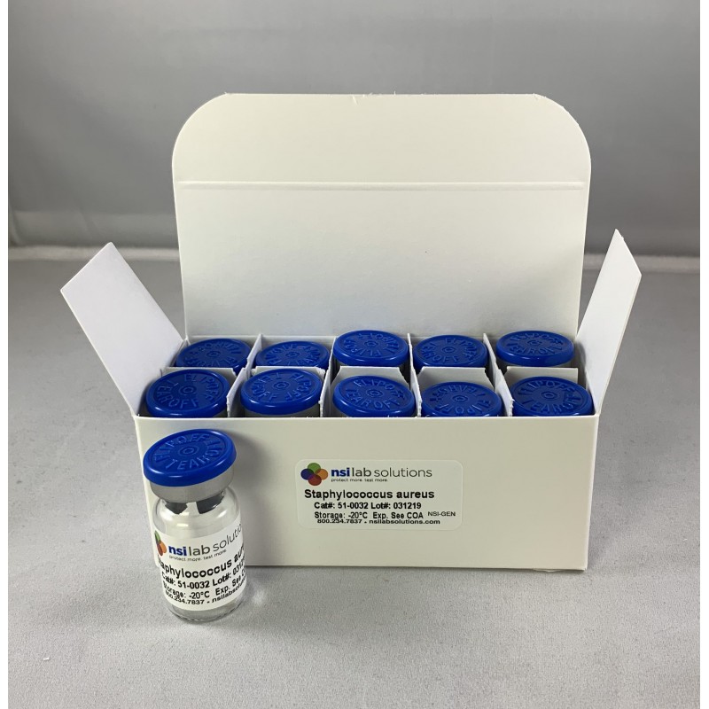 MicroMix Pharma USP51 (S.aureus - ATCC6538) Reference Material for Pharma (USP 51) NSI